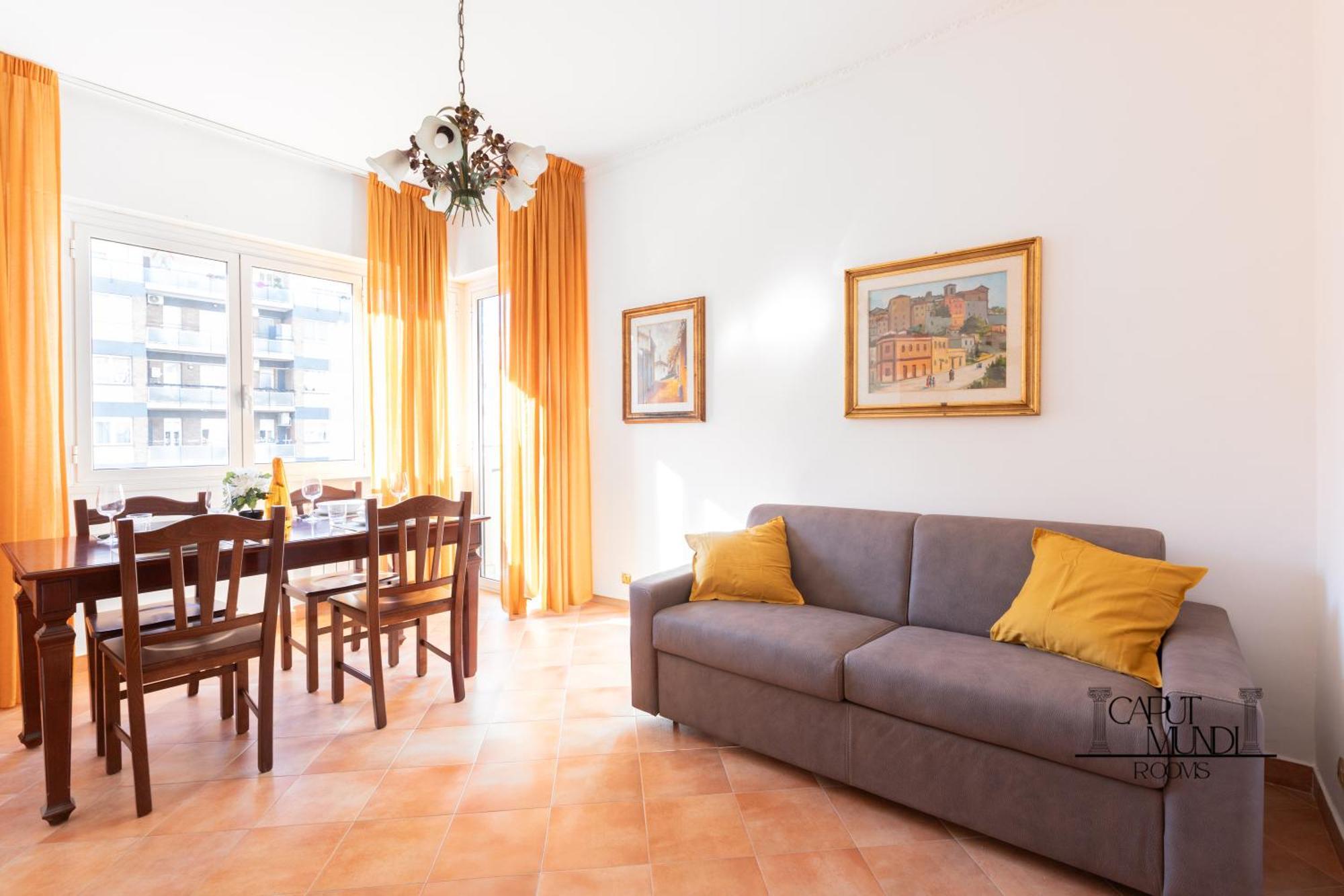 Gasthof Caput Mundi - 100mt To Metro A, Terrace, A-c, 15 Min To Center