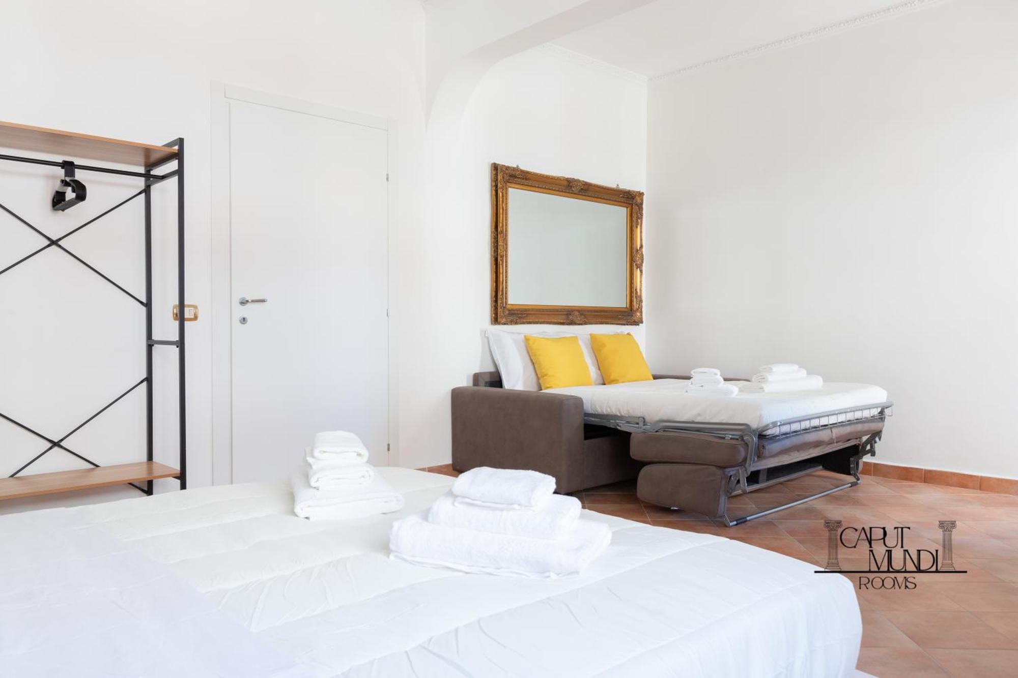 Gasthof Caput Mundi - 100mt To Metro A, Terrace, A-c, 15 Min To Center Rom