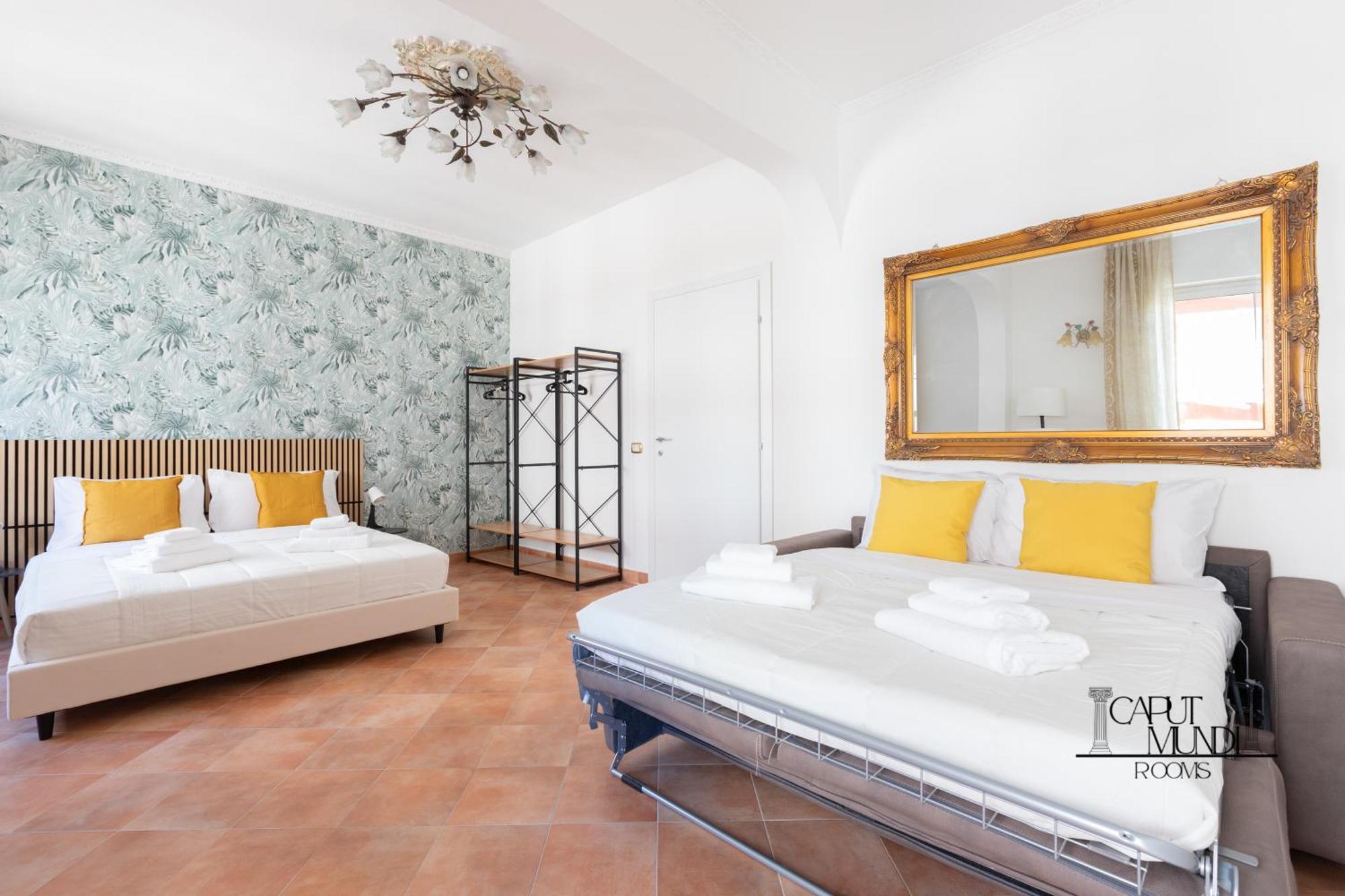 Gasthof Caput Mundi - 100mt To Metro A, Terrace, A-c, 15 Min To Center Rom